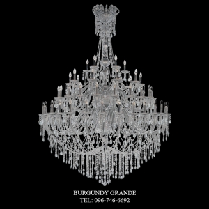 Vermont 30+20+10+05 CLEAR, Luxury Crystal Chandelier from Spain
